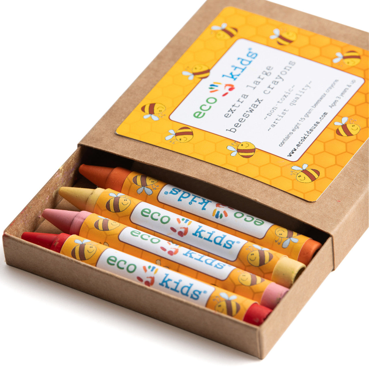 Eco Kids Beeswax Crayons, Extra Large