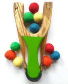 Little Lark Grass Green Wooden Slingshot 