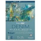 Painton by Clairefontaine Mixed Media Pad 250g 9x12, Denim