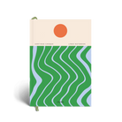 Papier Beach Towel Lined Notebook, Green