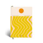 Papier Beach Towel Lined Notebook, Yellow