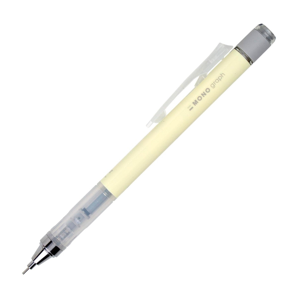 Tombow Calligraphy MONO Graph Mechanical Pencil, Pastel Cream Yellow 