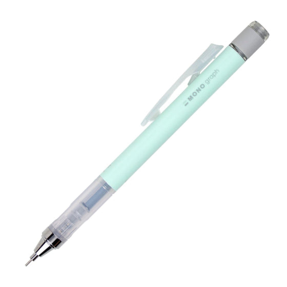 Tombow Calligraphy MONO Graph Mechanical Pencil, Pastel, Mint Green 