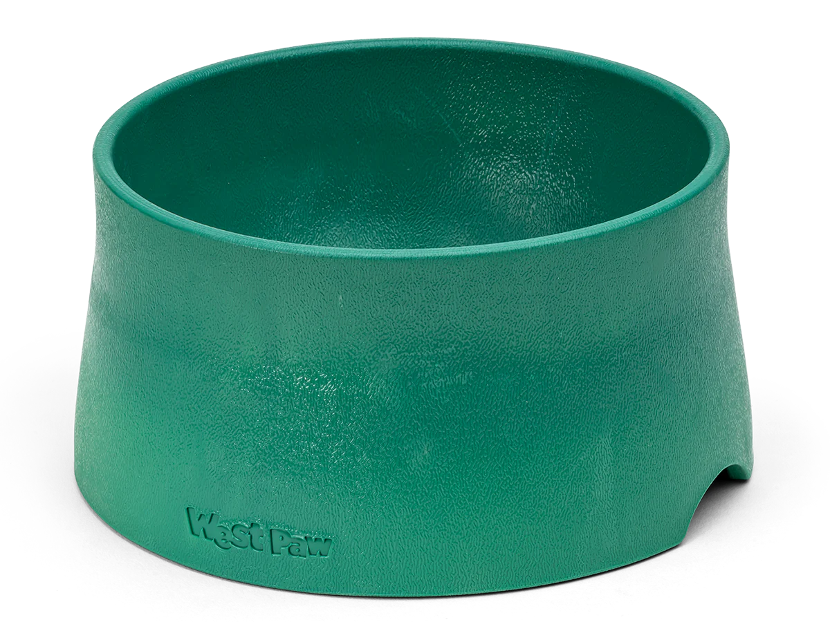 West Paw No-Slip Bowl, Kelp