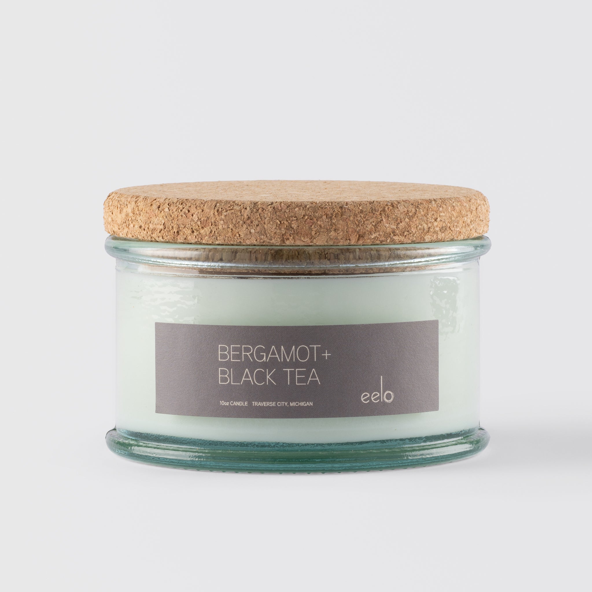 eelo 10 oz Candle, Bergamot + Black Tea