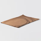 eelo Linen Ripple Hand Towel, Iced Latte