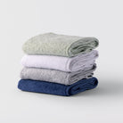 eelo Washcloths, Mint, White, Stratus, and Ocean
